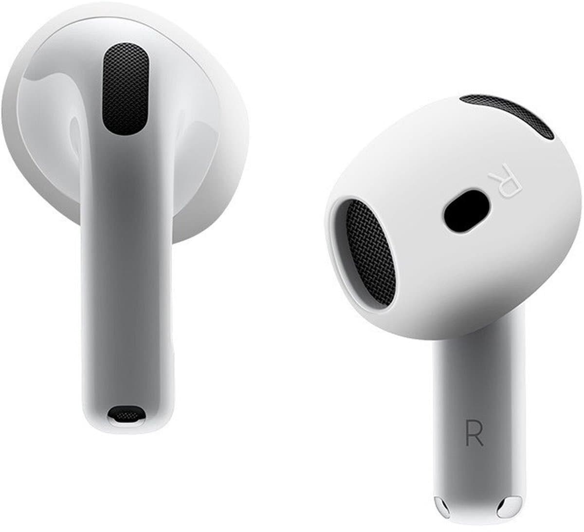 Vervangende Oordopjes Geschikt voor AirPods 4 - Vervanging Tips - Siliconen Dopjes Wit — afbeelding 1
