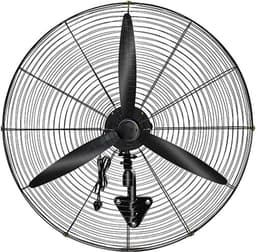 Wandventilator - Muurventilator - Ruimte Koelen - 120° Zwenkhoek - 55 x 66 cm - Wit — thumbnail 1