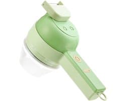 Draadloze Keukenmachine - Groentehakker Hakmolen - Snel Ingrediënten Snijden - Ergonomisch Zacht Handvat - 200 ml - Zwart