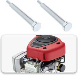 SnelShoppen - 2 stuks grasmaaier schroeven motorbouten 796496-2 5,5 x 16 x 94 mm zilver voor Briggs & Stratton motoren, ideaal voor tuinonderhoud — thumbnail 5