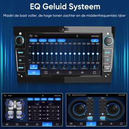 Cestovet Linux Autoradio - Geschikt Voor Opel Astra H Corsa C/D Meriva Zafira B - Draadloos Apple Carplay & Android Auto - 7-inch Touchscreen - Bluetooth & SWC USB — thumbnail 2