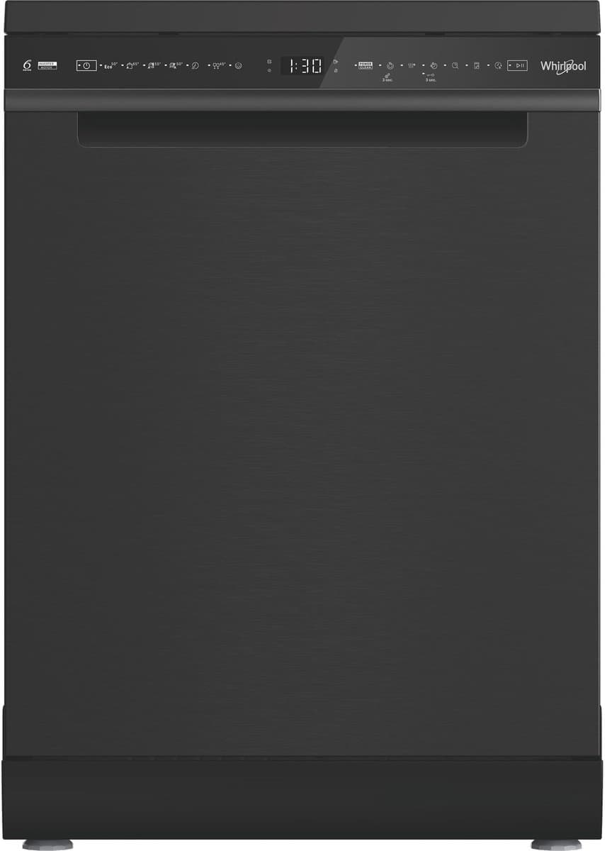Whirlpool W8F HS61BS Vrijstaand 15 couverts — afbeelding 1