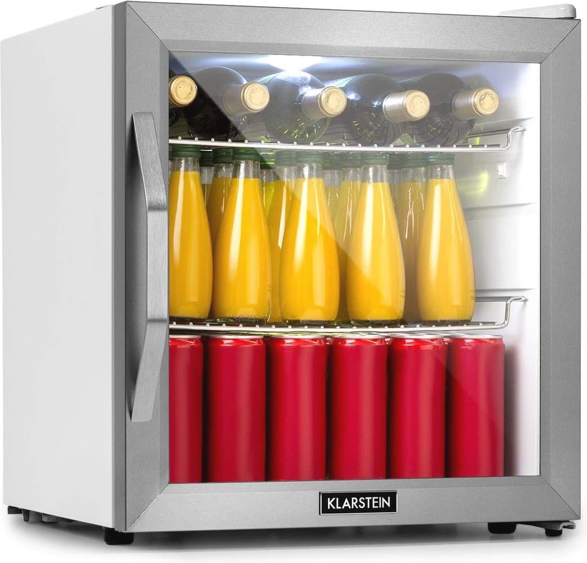 Compacte Minibar Koelkast met Glazen Deur - 47 Liter, Stil en Energiezuinig — afbeelding 1