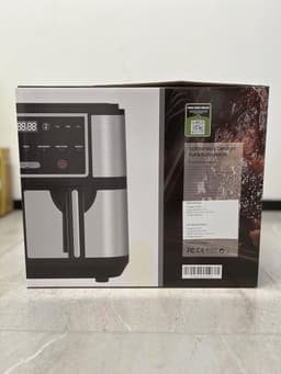 XXL Heteluchtfriteuse met Dubbele Kamer - 9 Liter, 2600W, 8 Vooraf Ingestelde Programma's — thumbnail 11