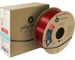 Polymaker Polylite PETG 3D Filament 1,75mm 1kg Transparant Rood