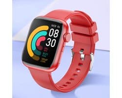 Forever, Smartwatch Bluetooth Model Igo Watch 3 met stemassistent IP67, Rood