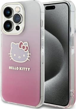 Hello Kitty - Serie HKHCP14LHDGKEP - iPhone 14 Pro Hoes - Rood - Gradientontwerp — thumbnail 4