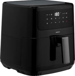 MEDION P10 XL Airfryer (6,8 liter XXL heteluchtfriteuse, 2.150 watt, twee roestvrijstalen verwarmingselementen, schudalarm, 9 automatische programma's, touch bedieningspaneel, LED-display) — thumbnail 18