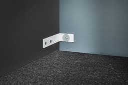 Interiax WASHWALL 'Mary' Wasmachine Bovenkast Antraciet - Met 1 Klepdeur Met Pomp- 38x67.5x67.5 cm — thumbnail 5