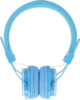 AV:Link CH850-BLU educatieve school kinderhoofdtelefoon met volumebegrenzer en microfoon — thumbnail 3