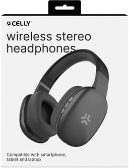 Celly Freebeat Draadloze Koptelefoon - Over-ear koptelefoon - Bluetooth - Zwart — thumbnail 3