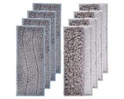 6-pack Droge Dweilpads geschikt voor iRobot Braava Jet M6 – Wasbaar & Herbruikbaar – Microvezel Dweil Doeken