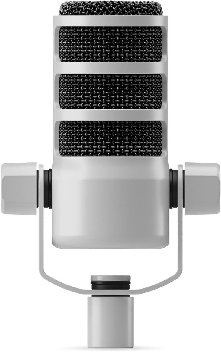 RØDE PodMic Wit - Dynamische Podcast Microfoon — afbeelding 1
