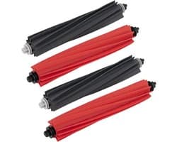 Rolborstels, Geschikt voor Roborock S8 Pro Ultra / Q5 Pro / Q5 Pro+ / Q8 Max/ Q8 Max+, dubbele rolborstels, rubberen reserveonderdelen, 2 sets rolborstel, 2 sets rolborstel, 2 sets