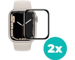 Geschikt voor Apple Watch screenprotector 38mm - 2 stuks - Geschikt voor Geschikt voor Apple Watch 1, 2 & 3 38 mm - Bescherming smartwatch scherm - Beschermer Geschikt voor Apple Watch 38mm screen protector beschermplaatje - 2 stuks
