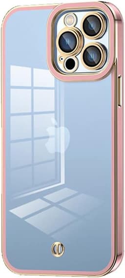 Allecto Plus - Flexibele bumper hoesje voor smartphone - roze - anti-kras - schokbestendig — thumbnail 1