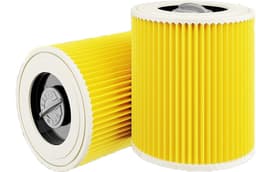 hepa filter - Patroonfilter - Geschikt voor Kärcher Stofzuigers - WD1, WD2, WD3, MV2 en MV3 - Nat/Droog-Stofzuiger Filter - stofzuiger - stofzuigerfilter - Cartridgefilter - Premium Kwaliteit - 2 STUK(S) — thumbnail 1
