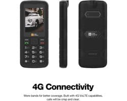 AGM Mobiles - M9 Floating - Dual SIM - Robuuste telefoon -IP69 - Zwart - 4G LTE