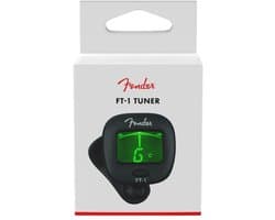 clip tuner - chromatisch stemapparaat met klem (ook modes gitaar-basgitaar-ukelele-viool) 440Hz