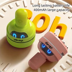 Kraftverdia - Toetsenbordstofzuiger - Mini stofzuiger - Draadloze tafelstofzuiger - Tafelstofzuiger - USB oplaadbaar - Drie zuigkrachtniveaus - Geschikt voor kantoor en thuis - Groen — thumbnail 2