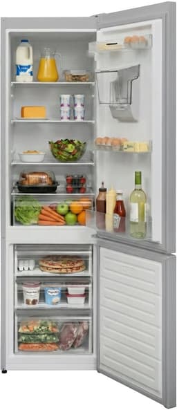 Heinner HC-V288SWDE++ Koel-vriescombinatie met Waterdispenser 288 L – Low Frost – Super Freezing – Mechanische Bediening – Omkeerbare Deur – Zilver – 5 Jaar Garantie — thumbnail 3