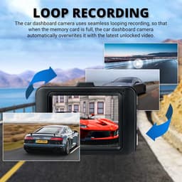 Auto DVR Dashcam 1080P Full HD Loop Recording Bewegingsdetectie Dashboard Camera voor Auto — thumbnail 3