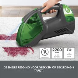 VIN® Tapijtreiniger Stofzuiger – Professionele Stoomreiniger – Draagbare Vlekkenreiniger – Bank Reiniger – Tapijtreinigers Gemakkelijke Bediening – Meubelreiniger – Reinigingsmachine – Met Extra Borstel - Vloerreiniger Elektrisch - Draadloos — thumbnail 4