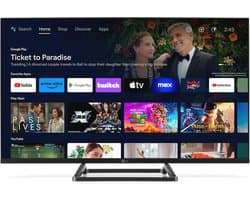 32 Inch Smart TV met Android TV, Google Cast en HDMI poorten