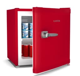 Klarstein Irene retro Mini Vriezer, 31 liter, Flexibel temperatuurbereik -24°C tot 10°C, Energie-efficiëntieklasse C, Stil 38 dB, Compact ontwerp, Mini koel-/vriescombinatie, Rood - Vrieskast Diepvrieskast - 4-Sterren - Freezer — thumbnail 12