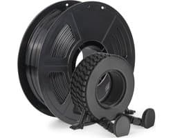 TPU 95A Filament 1.75mm 1KG voor 3D-Printen - Zwart - Maatnauwkeurigheid +/- 0.02 mm