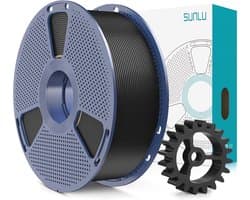 Upgrade PLA+ Filament 1,75 mm - Sterke en Robuuste 3D Print Draad - Zwart - 1KG