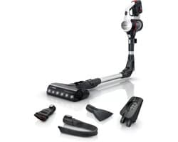 Bosch Unlimited 7 – Steelstofzuiger Draadloos 220W – Draadloze Stofzuiger – Op Accu – Zonder Zak – BBS711W