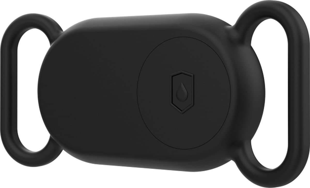 Go Go Gadget - Siliconen case - Geschikt voor Samsung Galaxy SmartTag2 - Huisdier case - Halsbanden tracker - Zwart — afbeelding 1
