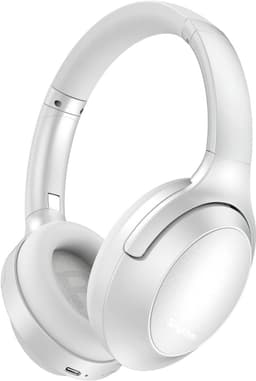 Srhythm NC45 Active Noise Cancelling Headphones, Wireless Bluetooth Headphones Over Ear with Microphone, Deep Bass, Foldable and Durable, 40 Hours Playtime for TV/PC/Mobile Phone — thumbnail 1