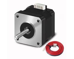 Nema 17 Stappenmotor 42-34 Pancake 1,5 A-3,8 V voor 3D-printer en CNC-extruder