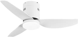 Ventilator met 3 vleugels en afstandsbediening | 6 snelheden en 3 lichttemperaturen — thumbnail 2