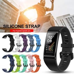 Siliconen Vervangende Riemen voor Activiteitenarmband - Band 3/4 Pro - Comfortabel en Duurzaam - Zwart - Sportband - Flexibele Polsband - Geschikt voor Bandvervanging - Diverse Kleuren — thumbnail 4