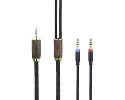 2.5mm Gebalanceerde Upgrade Kabel Zilver Verguld Koper Geschikt voor Hifiman Sundara Ananda Arya