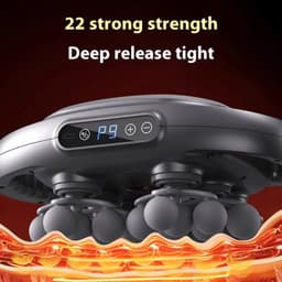 Massage Gun 22 koppig – Infrarood Massage apparaat met 30 Snelheden – Deep Tissue & Sport Massage Pistool – Professioneel Ontspanningsapparaat — thumbnail 5