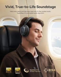 Comfortabele Over-Ear Hoofdtelefoon met Actieve Ruisreductie en Lange Batterijduur — thumbnail 3