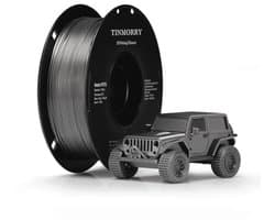 Metallisch PETG Filament 1.75mm voor 3D printers - 1KG in Metallic Ruimtegrijs