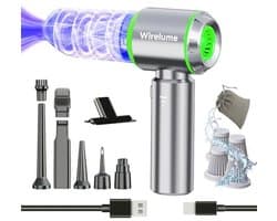 Draadloze Handstofzuiger - Compact, Krachtig en Lichtgewicht met Cyclonische Zuigkracht