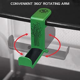 Hoofdtelefoon Hanger met 360 Graden Draaibare Arm - Onder Bureau Klem met Kabel Organizer - Universele Fit en Ruimtebesparend — thumbnail 3