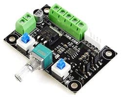 Stappenmotor Driver voor 3D-printer met PWM Regeling en Meerdere Frequentiesignalen