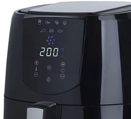 Multifunctionele Compacte Airfryer 4L - Gezond Koken met 7 Instelbare Programma's en Temperatuurregeling van 80° tot 200°C — thumbnail 2