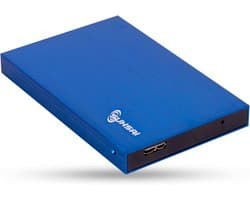 Draagbare Externe Harde Schijf 500GB USB 3.0 voor Back-up, Opslag - Compatibel met Laptop, PC, Mac, Gameconsole - Blauw