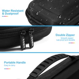 YONO Case geschikt voor Nintendo Switch 2 - Beschermhoes - Hoesje met Opbergvak voor Games en Accessoires - Zwart — thumbnail 3