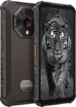Ulefone Armor X16 Robuuste AI Smartphone – IP68/IP69K + MIL-STD-810H – 6.56'' 90Hz – Gorilla Glass 5 – Vinger Scan – 10360mAh & 33W Snelladen – 12GB RAM 128GB – 48MP + 20MP Nachtzichtcamera – 8-Core Helio G91 – NFC – Dual SIM – Android 15 – Zwart — thumbnail 3
