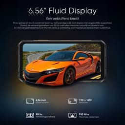 Ulefone Armor X16 Robuuste AI Smartphone – IP68/IP69K + MIL-STD-810H – 6.56'' 90Hz – Gorilla Glass 5 – Vinger Scan – 10360mAh & 33W Snelladen – 12GB RAM 128GB – 48MP + 20MP Nachtzichtcamera – 8-Core Helio G91 – NFC – Dual SIM – Android 15 – Zwart — thumbnail 2
