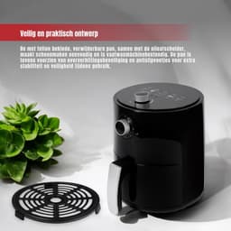 AMA® Mini Airfryer - Kleine Friteuse - Frituese - met Tefloncoating - 2.5L — thumbnail 5